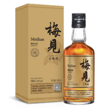 梅见 金梅见 烟熏风味 青梅酒 14度 150ml 单瓶装 微醺果酒
