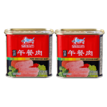 古龙 优质午餐肉罐头 340g*2（不含鸡肉）