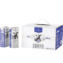 1号会员店（One's Member） 3.6g蛋白 全脂牛奶 250ml*16盒