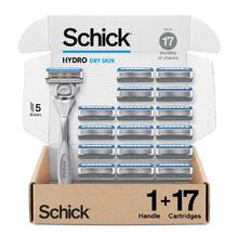 【含税直邮】Schick 舒适 Hydro 5 Sense Hydrate 男士剃须刀 带 1 个剃须刀柄和 17 个剃须刀片替换装