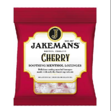 JAKEMANS 即口妙 樱桃味 英国进口润喉糖 73g