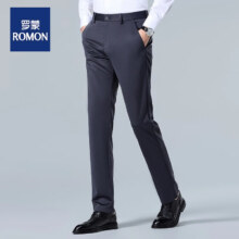 PLUS会员：ROMON 罗蒙 直筒冰丝裤