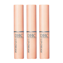 日本DHC蝶翠诗橄榄润唇膏1.5g 三支装 保湿滋润防唇干裂无色打底唇膜无刺激性气味 男女可用