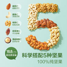 BESTORE 良品铺子 每日纯坚果500g罐装混合坚果儿童零食早餐