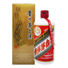 京东百亿补贴：茅台 飞天 海外版 53度 酱香型白酒 500ml 单瓶装