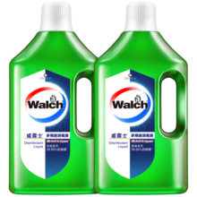 威露士（Walch）衣物家居多用途消毒液1L*2 家用玩具地板多用途可用杀菌率99.999% 多用途杀菌