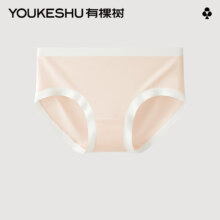 plus、有棵树 柔滑透气桑蚕抗菌裆女士内裤 *4件（冰丝款可选）