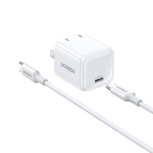 绿联（UGREEN）30W苹果15充电器氮化镓套装iPhone15ProMax/plus快充兼容PD20W/27W手机ipad平板Type-C数据线插头