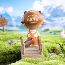 POP MART泡泡玛特 DIMOO蒙新河狸手办吊卡潮玩玩具摆件七夕礼物 Dimoo蒙新河狸吊卡