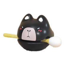 卡皮巴拉木鱼摆件