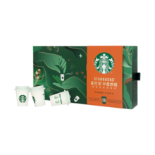 星巴克（Starbucks）精品速溶黑咖啡粉2.7g*18颗 0糖美式随星杯 中度烘焙