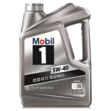 京东百亿补贴：美孚（Mobil）美孚1号银美孚 先进全合成汽机油5W-40 SP级4L配方新升级汽车保养