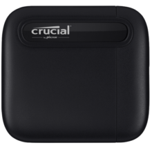 Crucial英睿达 美光 1TB Type-c USB3.2 移动固态硬盘(PSSD)X6系列 SSD 800MB/s高速  笔记本手机直连SSD