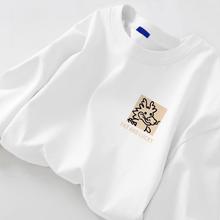 FELE·D 飞拉丹顿 100%纯棉短袖t恤男女情侣夏季新款韩版潮牌百搭宽松体恤