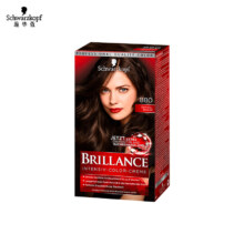 施华蔻Schwarzkopf德国Brillance幻彩染发膏染发剂 蓝黑色 891
