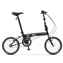 京东PLUS：DAHON 大行 YUKI 折叠自行车 KT610 消光黑 16英寸 单速