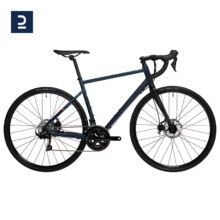 20点、再降价：DECATHLON迪卡侬 RC520碳纤维前叉碟刹公路自行车 22英寸
