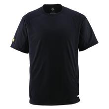 DESCENTE 迪桑特 DESCENT 圆领 T 恤黑色男女通用 DB200-BLK