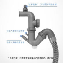OULIN 欧琳 厨余垃圾处理器厨房家用智能食物残渣粉碎处理机 可接洗碗机 原装下水管仅展示不发货