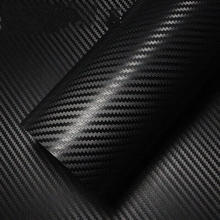 TNBROTHERS汽车划痕遮挡贴纸立体纹路3D碳纤维内饰中控平板家具摩托车改色膜 3D黑色40厘米宽*1米长(工具)