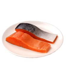 京东百亿补贴：鲜京采 冷冻智利三文鱼段 1kg（5-6段）