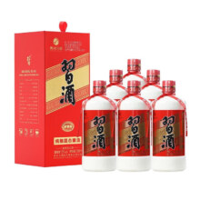 京东百亿补贴、plus:习酒 圆习酒 53度酱香型白酒  53度 500mL 6瓶