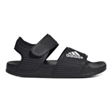 阿迪达斯（adidas）夏季男童凉鞋女童小童简约经典儿童休闲运动沙滩鞋 GW0344黑