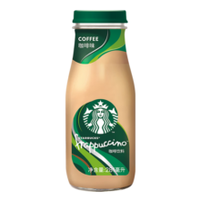 星巴克（Starbucks） 星冰乐 即饮浓咖啡饮料瓶装便携夏日畅饮 咖啡281ml*4