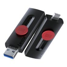 Lexar 雷克沙 双头u盘高速U盘128G USB3.2 Type-C/A手机电脑车载u盘