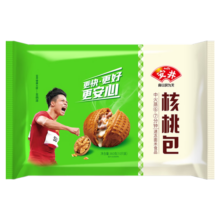 安井 核桃包360g包子早餐 面点 半成品小吃 广式点心10只速冻面点 360g核桃包*3袋