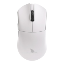 Darmoshark达摩鲨 M3PROMAX 三模无线鼠标 蓝牙2.4G有线 PAW3950 电竞游戏轻量化 对称中大鼠标 支持8K回报率 M3PROMAX【白色】