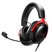 plus：HYPERX 极度未知 飓风3 头戴式游戏电竞耳机 DTS音效