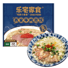 plus会员： 乐宅家食 西安牛肉泡馍 426g/盒 加量装