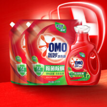 白菜价！OMO 奥妙 除菌除螨洗衣液 13.9斤套装