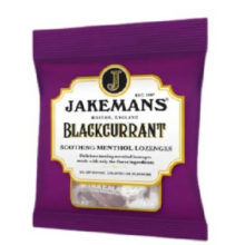 JAKEMANS 黑加仑味糖 英国进口润喉糖73g