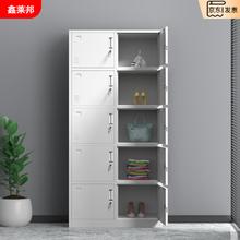 鑫莱邦 更衣柜铁皮柜储物柜员工宿舍柜存包柜鞋柜十门更衣柜-升级款
