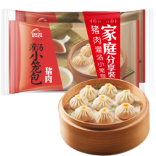 18点、plus会员：思念鲜美猪肉灌汤小笼包450g*2袋共36只