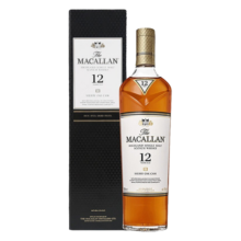 麦卡伦（MACALLAN）12年雪莉桶 苏格兰单一麦芽威士忌700ml（裸瓶无盒）洋酒