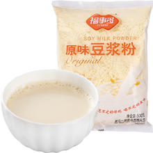 88VIP会员：FUSIDO 福事多 包邮福事多原味豆浆粉500g袋装冲调早餐代餐袋冲饮品速溶便捷