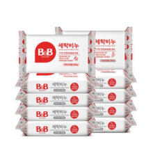 保宁米迪恩必恩贝宝宝B&B洗衣皂不伤手洋槐5块+甘菊5块 200g*10