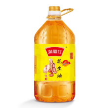20点开始、PLUS会员：满疆红 食用油 浓香型物理压榨一级花生油5L*3件