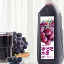 限广东！WEICHUAN 味全 每日C 100%葡萄汁 1.6L
