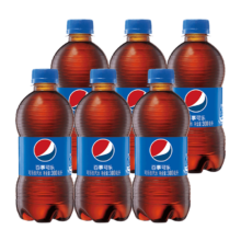 百事可乐夏日碳酸饮料 300ml*6瓶