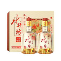 swellfun 水井坊 臻酿八号 双瓶礼盒 52度浓香型白酒 425ml*2瓶 礼盒