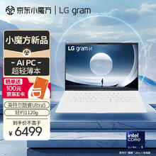 LG 乐金 gram Pro 2024 16英寸 轻薄本 白色（Core Ultra5 125H、核芯显卡