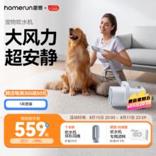 Homerun 霍曼 宠物吹水机 狗狗大功率电吹风机大型犬洗澡吹毛器猫咪电动吹毛器