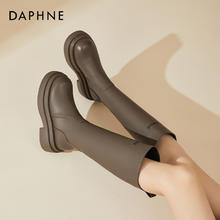 DAPHNE 达芙妮 厚底长筒靴