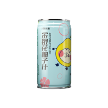 【主播推荐】金银花柚子汁180ml*3瓶