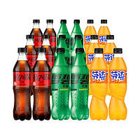 Coca-Cola 可口可乐 零度可乐500ml*6瓶+雪碧500ml*6瓶+无糖芬达多口味
