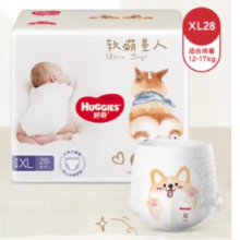 plus会员、需首购：HUGGIES 好奇 软萌星人 成长裤 XL28 *5件